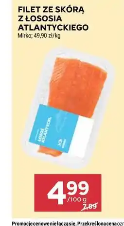 Stokrotka Filet ze skórą z łososia atlantyckiego oferta