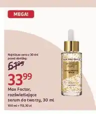 Rossmann Serum do twarzy rozświetlające Max Factor Miracle Pure oferta