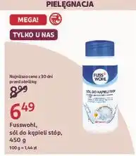 Rossmann Preparat do kąpieli stóp Fusswohl oferta