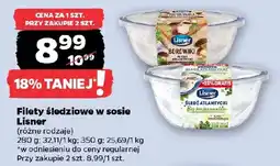 Netto Filety śledziowe w sosie Lisner oferta
