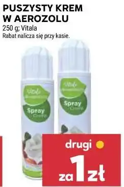 Stokrotka Puszysty krem w aerozolu Vitala oferta