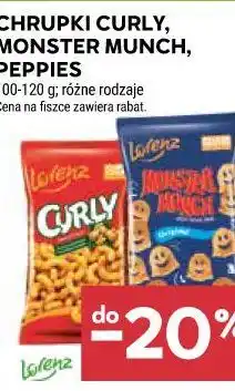 Stokrotka CHRUPKI CURLY, MONSTER MUNCH, PEPIES oferta