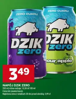 Stokrotka NAPÓJ DZIK ZERO oferta