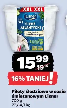 Netto Filety śledziowe w sosie śmietanowym Lisner oferta