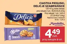 Stokrotka Ciastka Pieguski, Delicje Szampańskie, Milka Cookies oferta