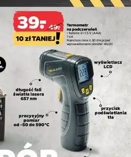 Netto Termometr na podczerwień Techliner oferta