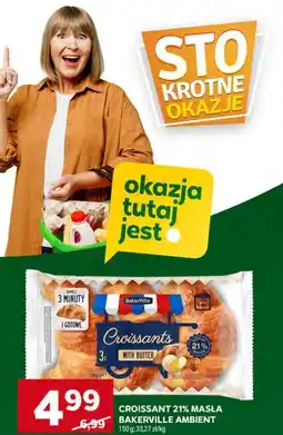 Stokrotka Croissant 21% Masła Bakerville Ambient oferta