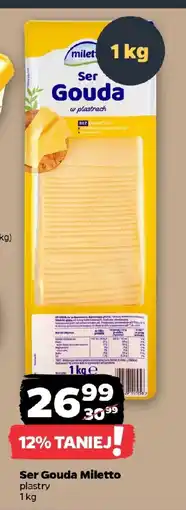 Netto Ser Gouda Miletto plastry oferta