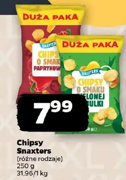 Netto Chipsy Snaxters oferta