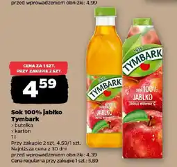 Netto Sok 100% jabłko Tymbark oferta