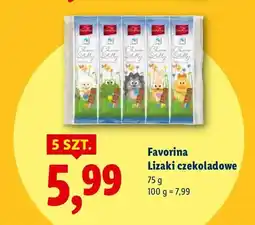 Lidl Lizaki czekoladowe oferta