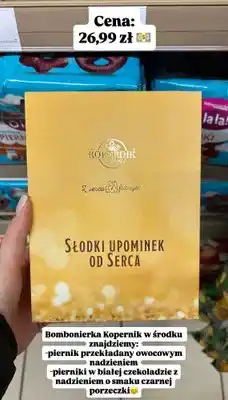Intermarche Bombonierka słodki upominek od serca oferta