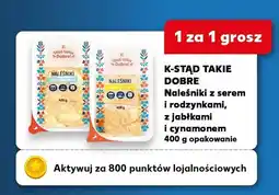 Kaufland Naleśniki z serem i rodzynkami oferta