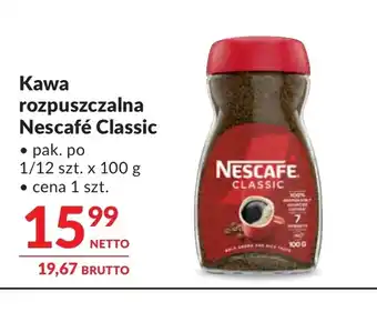 Makro Kawa rozpuszczalna Nescafe oferta