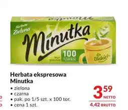 Makro Herbata zielona Minutka oferta