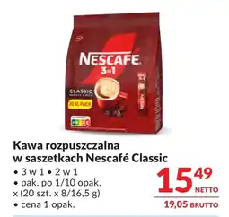 Makro Kawa rozpuszczalna Nescafe oferta