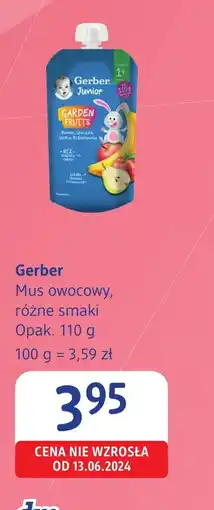 dm drogerie markt Mus owocowy Gerber oferta