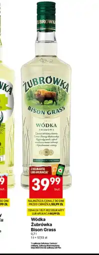 Delikatesy Centrum Wódka Żubrówka oferta