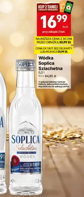 Delikatesy Centrum Wódka Soplica oferta