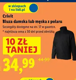 Lidl Bluza polarowa Crivit oferta
