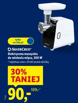 Lidl Maszynka do mielenia mięsa SilverCrest oferta