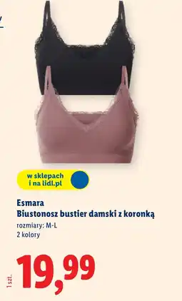 Lidl Biustonosz Esmara oferta
