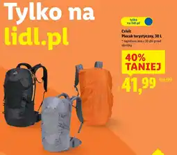 Lidl Plecak turystyczny Crivit oferta