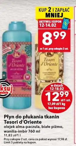 Lewiatan Płyn do płukania tkanin Tesori d'oriente oferta
