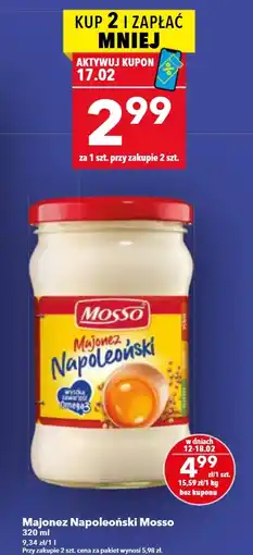 Lewiatan Majonez Mosso oferta
