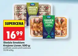 Biedronka Śledzie Lisner oferta