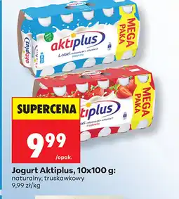 Biedronka Jogurt naturalny Aktiplus oferta
