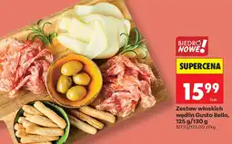 Biedronka Zestaw wędlin Gusto Bello oferta