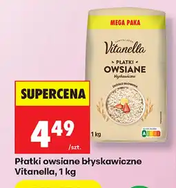 Biedronka Płatki owsiane Vitanella oferta