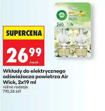 Biedronka Wkłady do odświeżacza Air Wick oferta