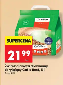 Biedronka Żwirek drewniany Cat' s best oferta