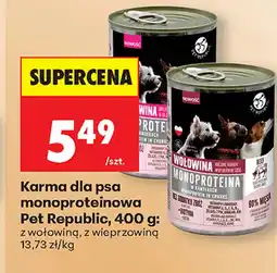 Biedronka Karma dla psa Pet Republic oferta