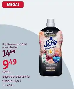 Rossmann Płyn do płukania tkanin Sofin oferta