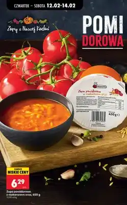 Biedronka Zupa pomidorowa z makaronem orzo oferta