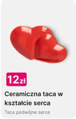 Pepco Ceramiczna taca w kształcie serca oferta