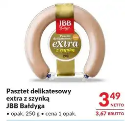 Makro Pasztet delikatesowy extra z szynką JBB Bałdyga oferta