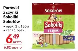 Makro Parówki z szynki Sokoliki Sokołów oferta