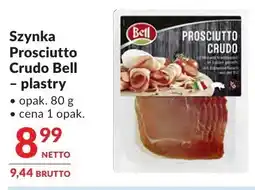 Makro Szynka Prosciutto Crudo Bell - plastry oferta