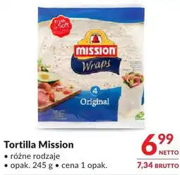 Makro Tortilla Mission różne rodzaje oferta