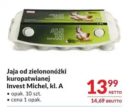 Makro Jaja od zielononóżki kuropatwianej Invest Michel, kl. A oferta