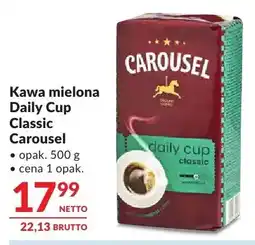 Makro Kawa mielona Daily Cup Classic Carousel oferta