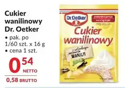 Makro Cukier waniliowy Dr. Oetker oferta
