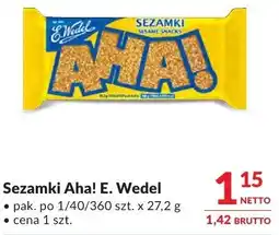 Makro Sezamki Aha! E. Wedel oferta