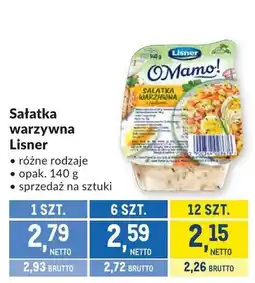 Makro Sałatka warzywna Lisner oferta