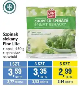 Makro Szpinak siekany Fine Life oferta