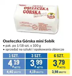 Makro Osełeczka Górska mini Sobik oferta